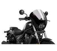 PUIG CUPOLINO SEMICARENATO DARK NIGHT PER HONDA CMX500 SE REBEL 20-25 FUME CHIAR