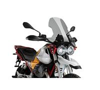 Puig Cupolino Touring per Moto Guzzi V85 TT Centenario 850 21-23 Fume Chiaro