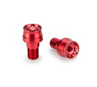 Puig 21292R Terminali Manubrio Modello Speed Rosso