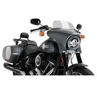 Puig 21340H High-Road Sport in PMMA ad alta resistenza con design aerodinamico per migliorare comfort e ridurre le turbolenze, Fumé