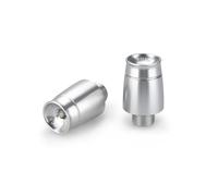 Puig 21358P Contrappesi Manubrio Sport design sportivo, Argento