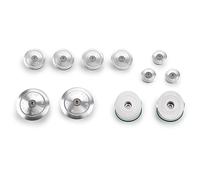 Puig 21432P Coperture Telaio in Alluminio Silver