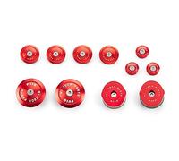 PUIG TAPPI TELAIO IN ALLUMINIO PER BMW R1250 GS RALLYE 21-23 ROSSO