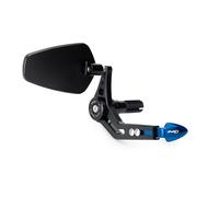 Puig 21440A Protezione Leva Freno con Specchietto Pro Blu