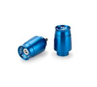 Motoplastic Contrappesi manubrio Puig 21449A Sport alluminio anodizzato antivibrazione Blu