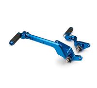Puig 21469A Leva Cambio-Freno lavorate in alluminio anodizzato con puntale regolabile e design ergonomico per un maggiore controllo, Blu