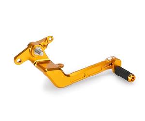 Puig 21470O Leva Cambio-Freno lavorate in alluminio anodizzato con puntale regolabile e design ergonomico per un maggiore controllo, Oro