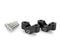 Puig 21486N Riser alluminio lavorato CNC, Nero