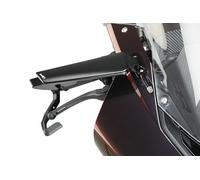 Puig 21565N Specchietto Aileron Destro; design aerodinamico; realizzato in alluminio lavorato; finitura anodizzata elegante; compatibile con freccia TAB opzionale alla base dell’alettone, Nero
