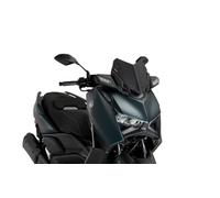 Puig 21744J Carenabris per Maxiscooter Sportivo e aerodinamico in PMMA da 4 mm con Design V-Tech Che migliora la stabilità e Riduce Le turbolenze, Nero Opaco