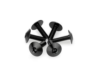 Puig 21765N Viteria Alluminio Lavorato CNC, Nero