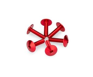 Puig 21766R Viteria Alluminio Lavorato CNC, Rosso