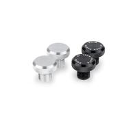 Puig 21803P Tappo Estetico Filetto Specchietto alluminio CNC, Argento
