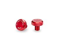 Puig 21803R Tappo Estetico Filetto Specchietto alluminio CNC, Rosso