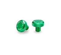 Puig 21803V Tappo Estetico Filetto Specchietto alluminio CNC, Verde