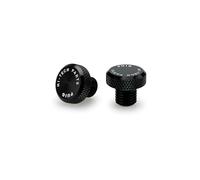 Puig 21804N Tappo Estetico Filetto Specchietto alluminio lavorato CNC, Nero