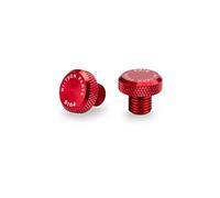 Motoplastic Tappo a vite Puig 21804R per il foro dello specchietto Rosso
