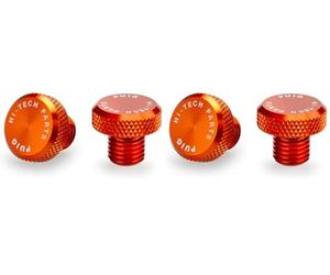 Puig 21804T Tappo a Vite per Il Foro dello Specchietto Arancione (Confezione da 2)