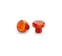 Puig 21804T Tappo a Vite per il Foro dello Specchietto Arancione