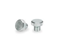 Puig 21805P Tappo a Vite per il Foro dello Specchietto Silver