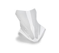 Puig 21840W Cupolino Touring Plus extra alto e aerodinamico in acrilico ad alto impatto con profilo arrotondato che massimizza protezione e comfort in viaggio, Trasparente