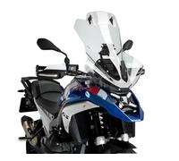Puig 21841W Cupolino Touring Plus Con Visiera aerodinamica, Trasparente