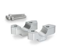 Puig 21878P Riser alluminio lavorato CNC, Argento