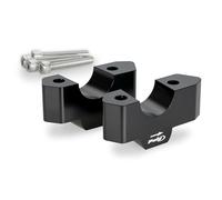 Puig 21879N Riser alluminio lavorato CNC, Nero