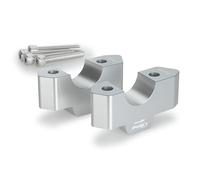 Puig 21879P Riser alluminio lavorato CNC, Argento