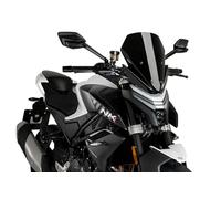 Puig 21886N Cupolino New Generation Sport - Alta Resistenza e Aerodinamica, Nero