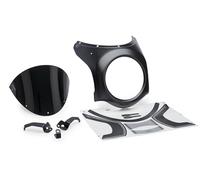 PUIG CUPOLINO SEMICARENATO PER HONDA CB650R NEO SPORTS CAFE 2024 NERO-CARBON