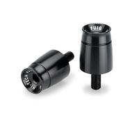 Puig 21968N Contrappesi Manubrio Modello Sport - Design Racing Minimalista da 40mm, Nero