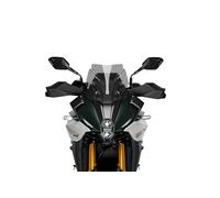 Puig 21987H Cupolino Sport compatto e aerodinamico in acrilico ad alto impatto con profilo arrotondato e design sportivo che migliora protezione e visibilità, Fumé