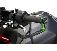 Puig 21994V Protezione Leva Frizione RAW con Contrappeso - Design Robusto e Adattabilità Universale, Verde