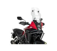 Puig 22022W Cupolino Touring Con Visiera visiera regolabile, Trasparente