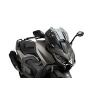 Puig 22048H Cupolino V-Tech Line Sport - Design Aerodinamico e Stile Sportivo per KYMCO AK550 PREMIUM 2024-2025, Fumè chiaro