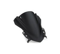 Puig 22084J Cupolino Z-Racing aerodinamico e sportivo in acrilico da 3 mm con doppia altezza e canalizzazioni laterali che migliorano protezione e stabilità, Nero opaco