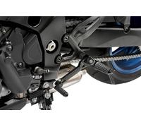 Puig 22121N Leva Cambio con design sportivo, corpo in alluminio lavorato, puntale regolabile e superficie antiscivolo per maggiore controllo ed estetica, Nero