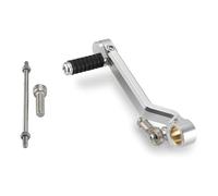 Puig 22121P Leva Cambio-Freno alluminio lavorato CNC, Argento