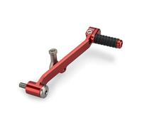 Puig 22123R Leva Cambio, realizzata in alluminio lavorato con puntale regolabile radialmente per una maggiore ergonomia, Rosso