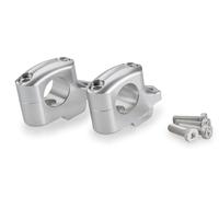 PUIG RISERS PULLBACK PER MANUBRI BMW F900 GS 24-25 SILVER-22141P