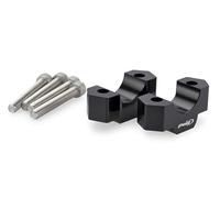 Puig 22142N Riser alluminio lavorato CNC, Nero
