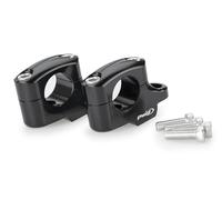 Puig 22180N Riser Pullback, sollevano e avvicinano il manubrio per migliorare l’ergonomia, il comfort e la maneggevolezza durante la guida, Nero