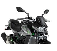 Puig 22190C Spoiler Anteriore Naked; miglioramento aerodinamico; realizzato in ABS resistente; installazione facile senza modificare la moto; certificato TÜV e licenza ABE inclusi, Effetto Carbonio