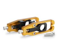 Puig 22232O Tendicatena in alluminio anodizzato lavorato CNC con sistema di regolazione precisa e marcatura superiore per regolazione facile e sicura, Oro