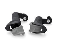 Puig 22236N Protezioni motore R19 con tamponi in nylon e design compatto per protezione integrale di telaio e motore, Nero