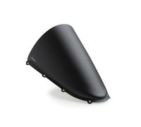 Puig 22333J Cupolino R-Racer con design aerodinamico professionale, materiale acrilico ad alto impatto, profilo arrotondato, installazione semplice e omologazione TÜV per uso stradale, Nero Opaco