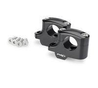 Puig 22360N Nero Torrette Pullback per manubrio lavorate in alluminio di alta qualità, migliorare l’ergonomia di guida e offrire una finitura tecnica elegante