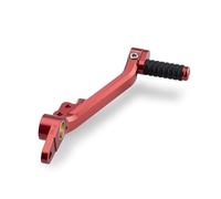 Puig 22395R Leva Cambio-Freno lavorate in alluminio anodizzato con puntale regolabile e design ergonomico per un maggiore controllo, Rosso