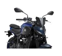 Puig 22412C New Generation Sport, cupolino sportivo realizzato in metacrilato ad alta resistenza con design aerodinamico testato in galleria del vento e omologazione TÜV, Effetto Carbonio